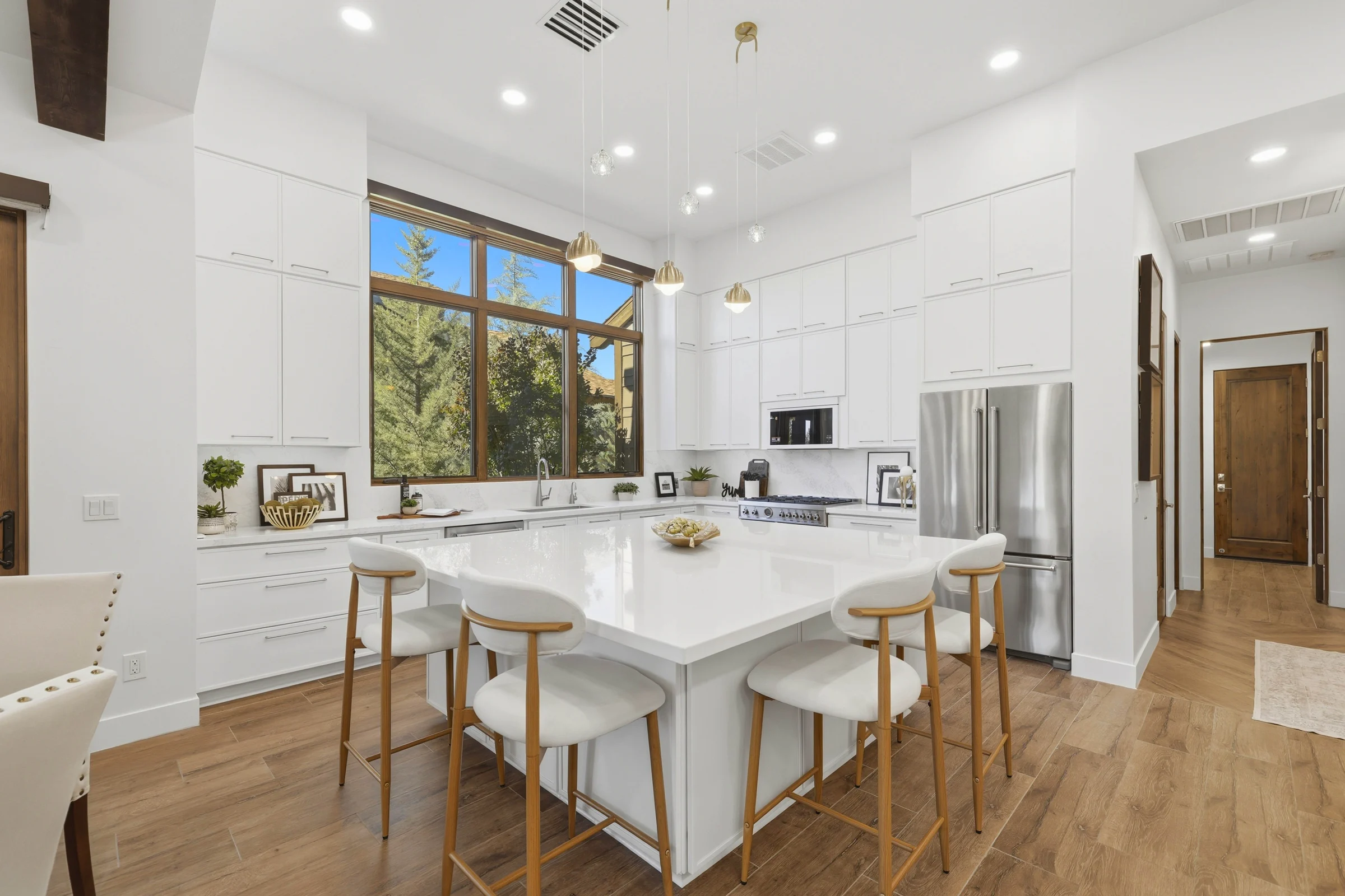 Finished kitchen built from the design drawings, The Modern Ranch Revival, Refined Designs by Natalie, Prescott, Arizona