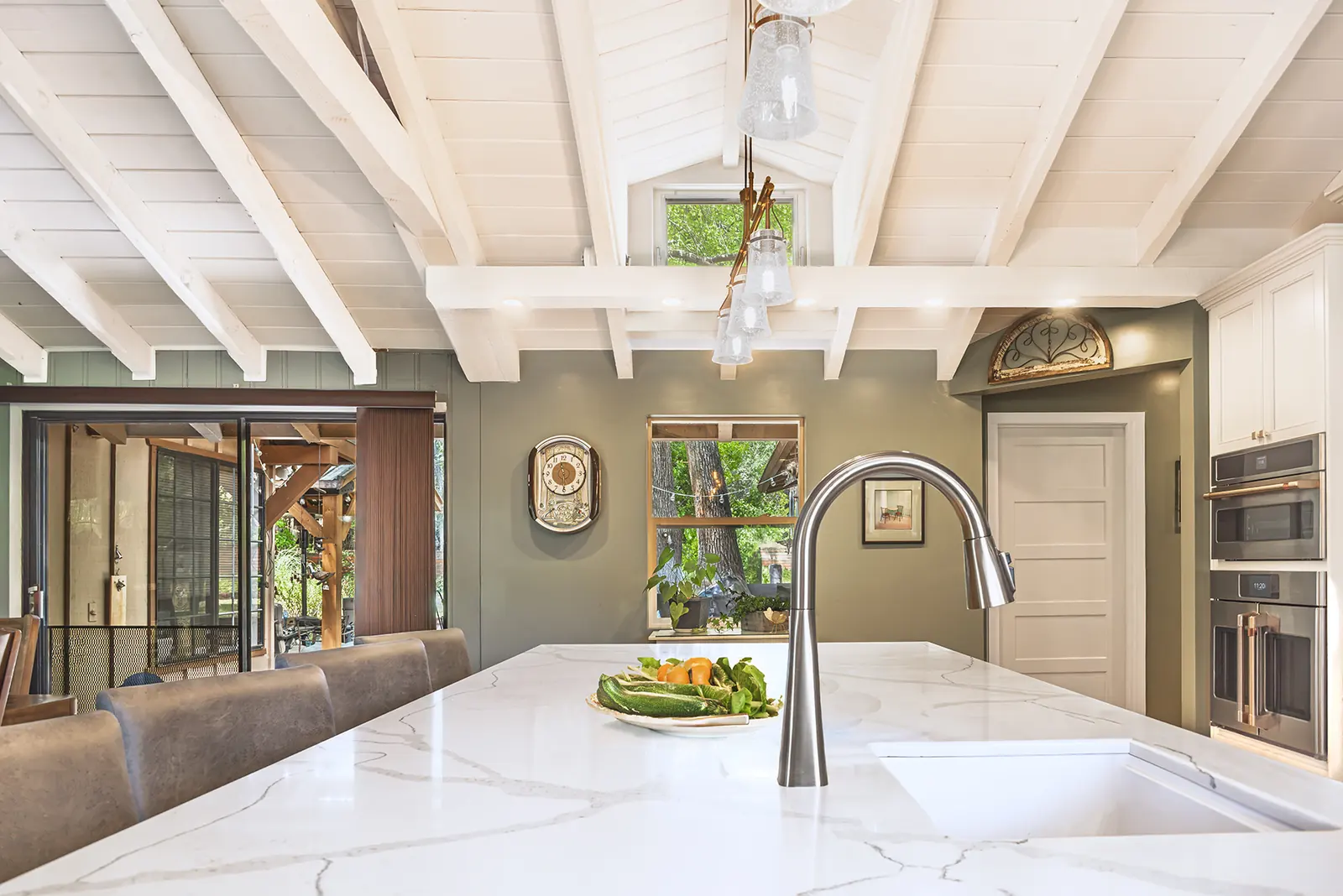 Countertop and cabinetry finish detail, The Heart of the Home, Refined Designs by Natalie