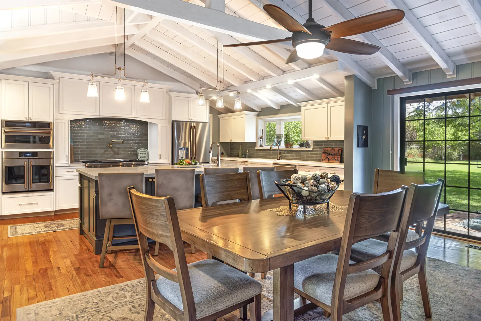 Great room with garden views, The Heart of the Home, Refined Designs by Natalie, Sedona, Arizona